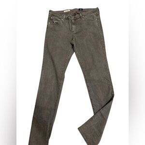 Ag Adriano Goldschmied Brown Skinny Jeans